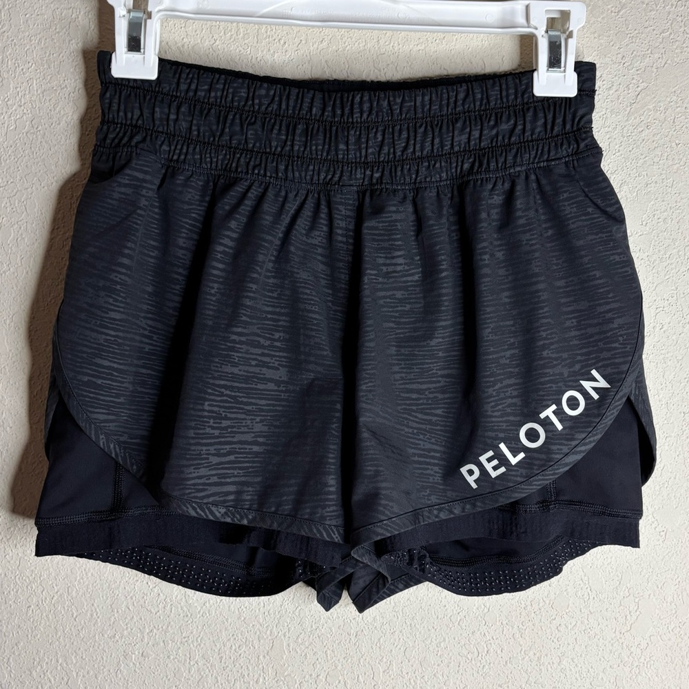 Peloton Women's Black Shorts